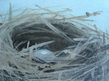 Click here and learn how to paint a birds nest!