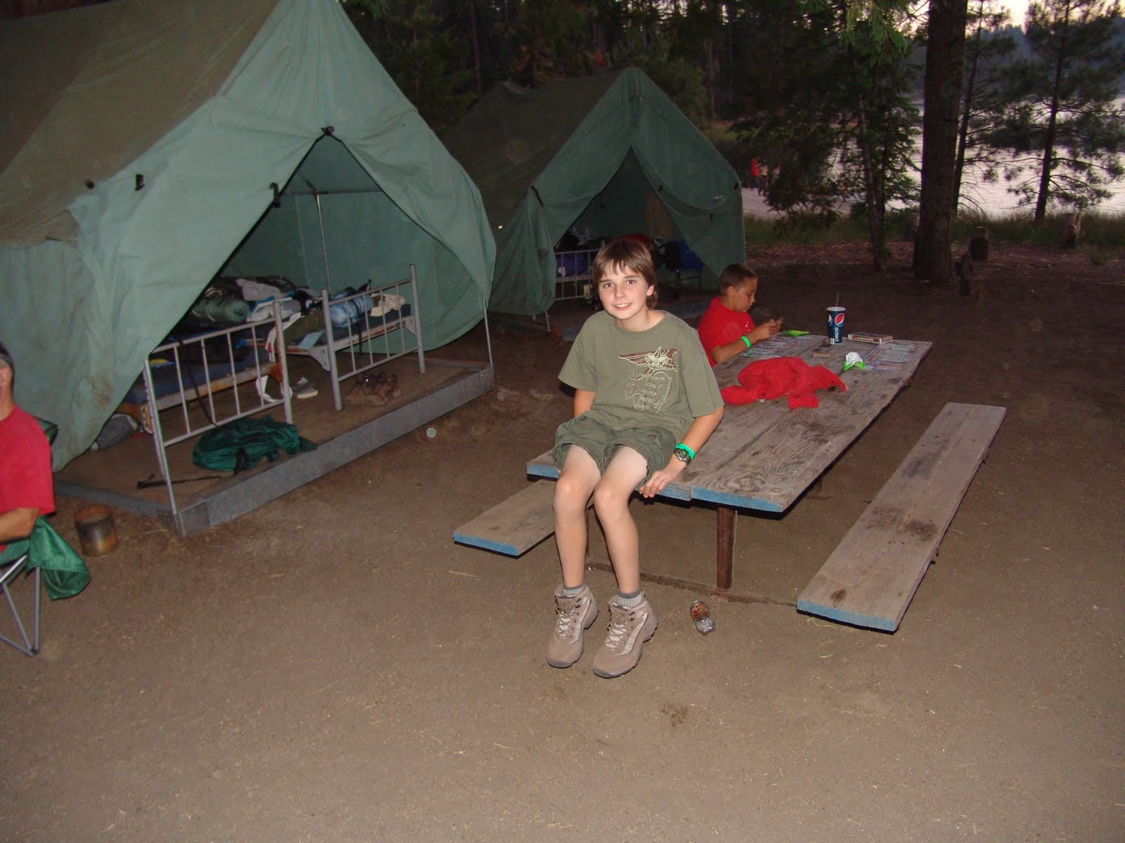here and now Boy Scout Camp