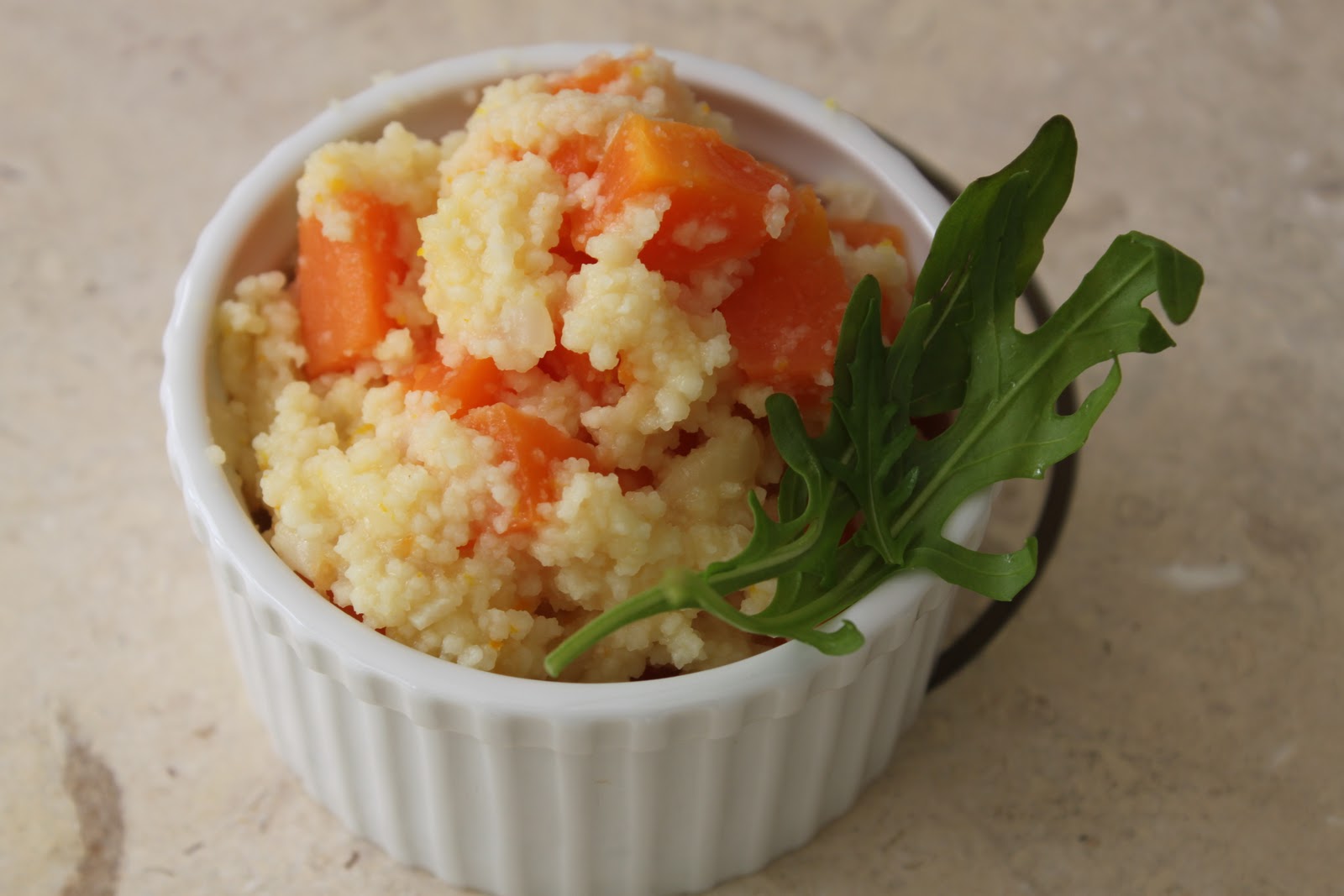 To cook, or to burn. Orange and Carrot Couscous