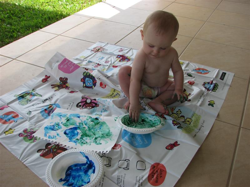 Arty Crafty Studio: Baby Painting