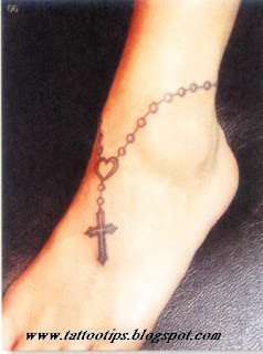 Cross Foot tattoos