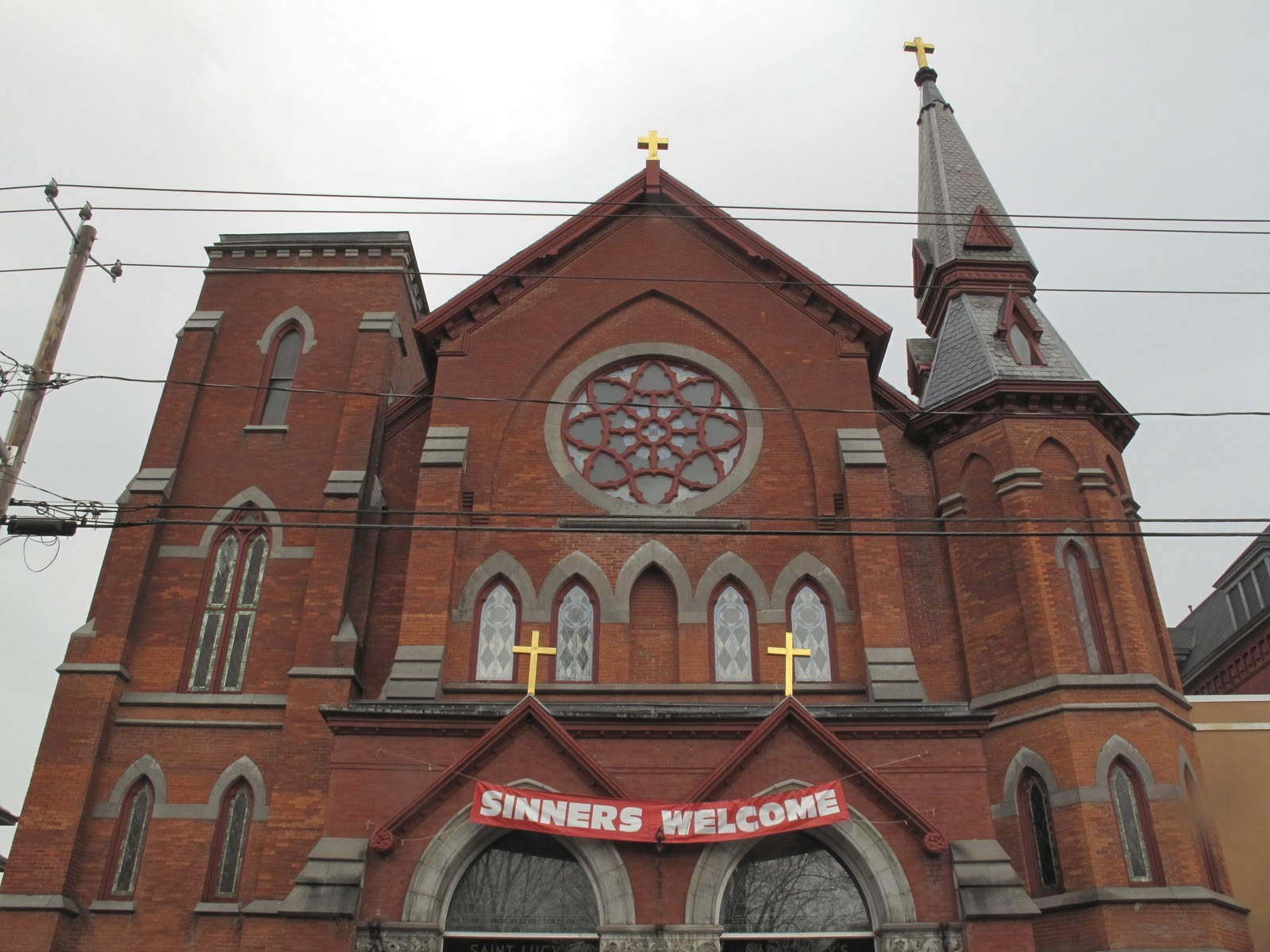 MerrySyracuse Saint Lucy's Church on Gifford Street