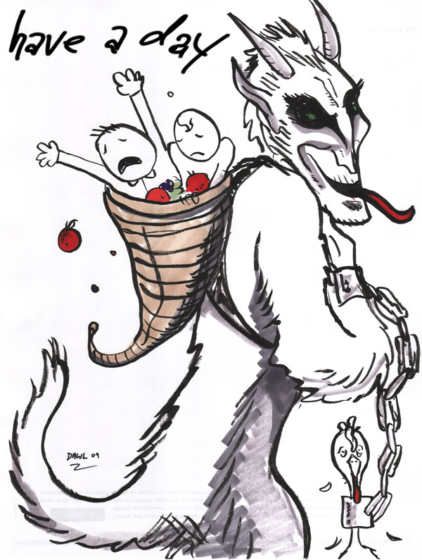 Krampus Malvorlagen Coloring and Malvorlagan