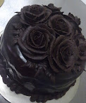 Chocolate Ganache with Roses