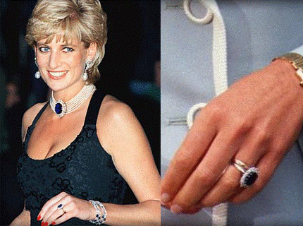 Jeweled Heart: Princess Diana's Engagement Ring