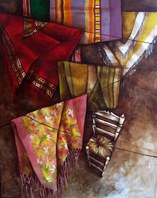 Laura Rudman PINTURAS: "Patios de la Infancia"