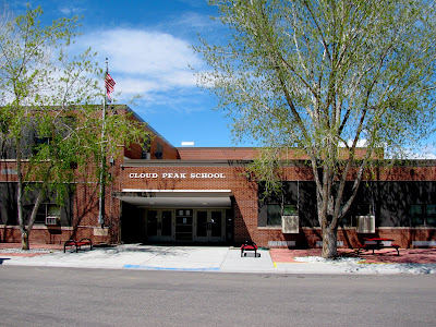 Cloud Peak School, Manderson, Wyoming