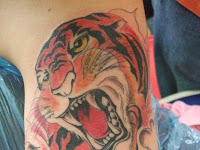 Tiger Tattoo Images 3d
