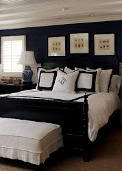 navy bedroom gray yellow bedrooms mauve master dark walls room bedding spare cute better homes bed rooms painted sea border