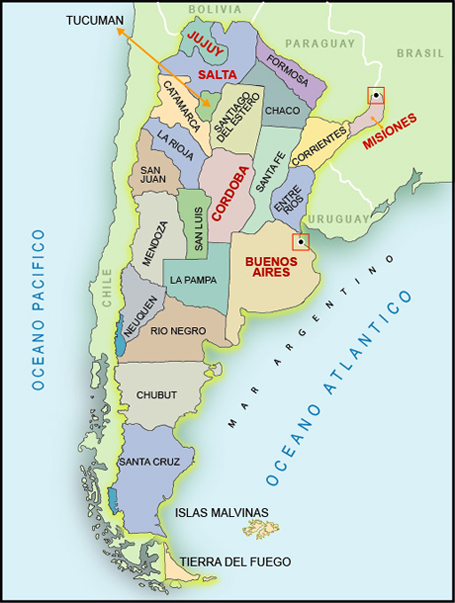 conociendo nuestro pais: GEOGRAFIA DE LA ARGENTINA