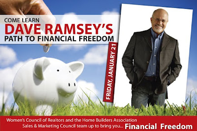 Fred Williams New Home Sales, Inc.: Come Learn Dave Ramsey,s Path to