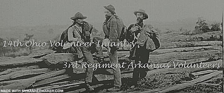14th Ohio Volunteer Infantry and 3rd Arkansas