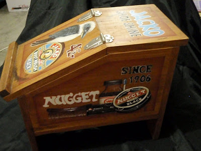 custom shoe shine box