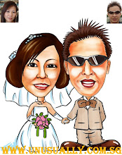 My Caricature Wedding Drawing