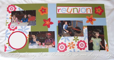 Family Scrapbook Layouts