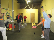 Working out at the new Crossfit place in Rockwall