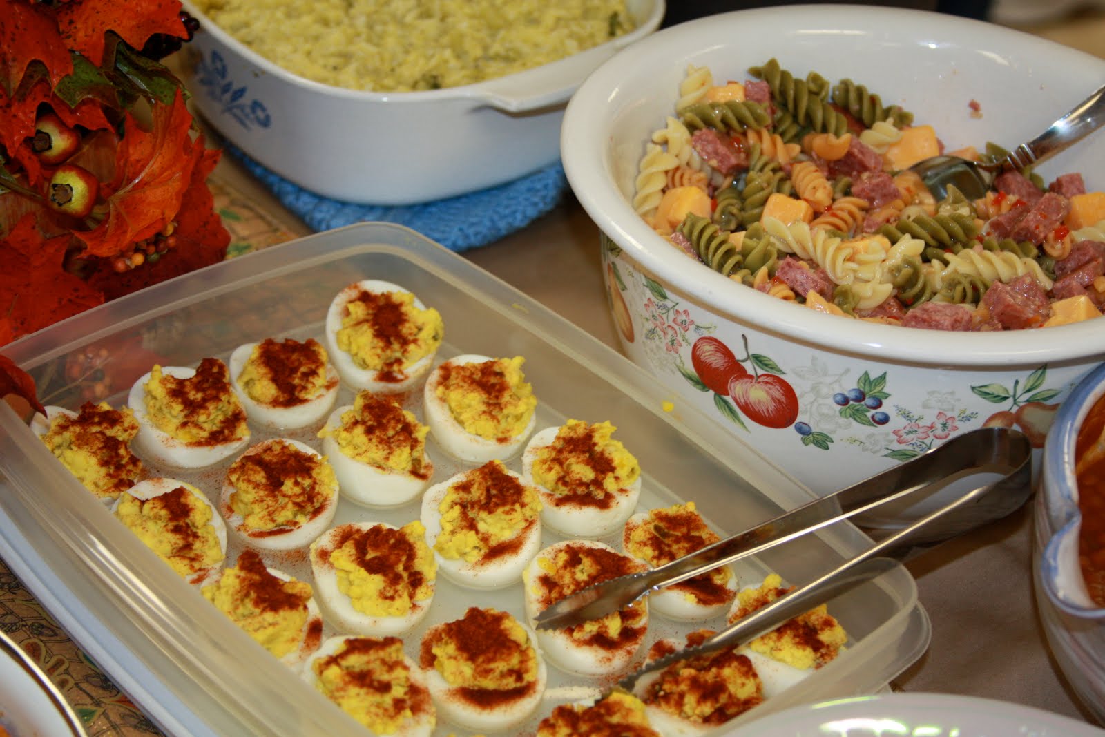 His Doorkeeper WHAT I LOVE ABOUT CHURCH DINNERS...........