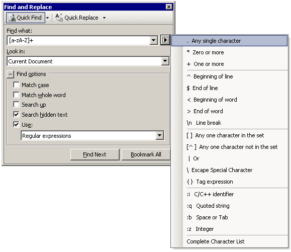[visual-studio-2005-find-dialog-builder.png]