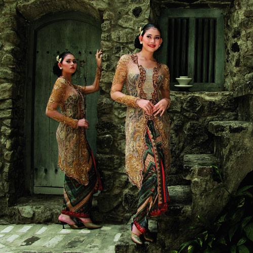 Fashion And Art Deco Kebaya The Indonesian Traditional Dress