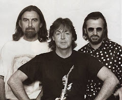 George Harrison, Paul McCartney, and Ringo Starr