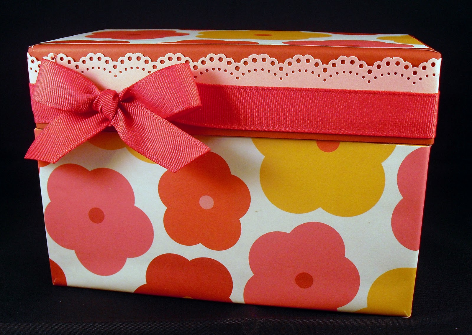 Made by Momo 1 Michaels Recipe Boxes turned into Gifts...