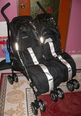 MyBundleToys: Maclaren Twin Techno Black on Black (Preloved)