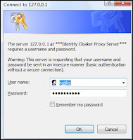 connect to Idenity Cloaker