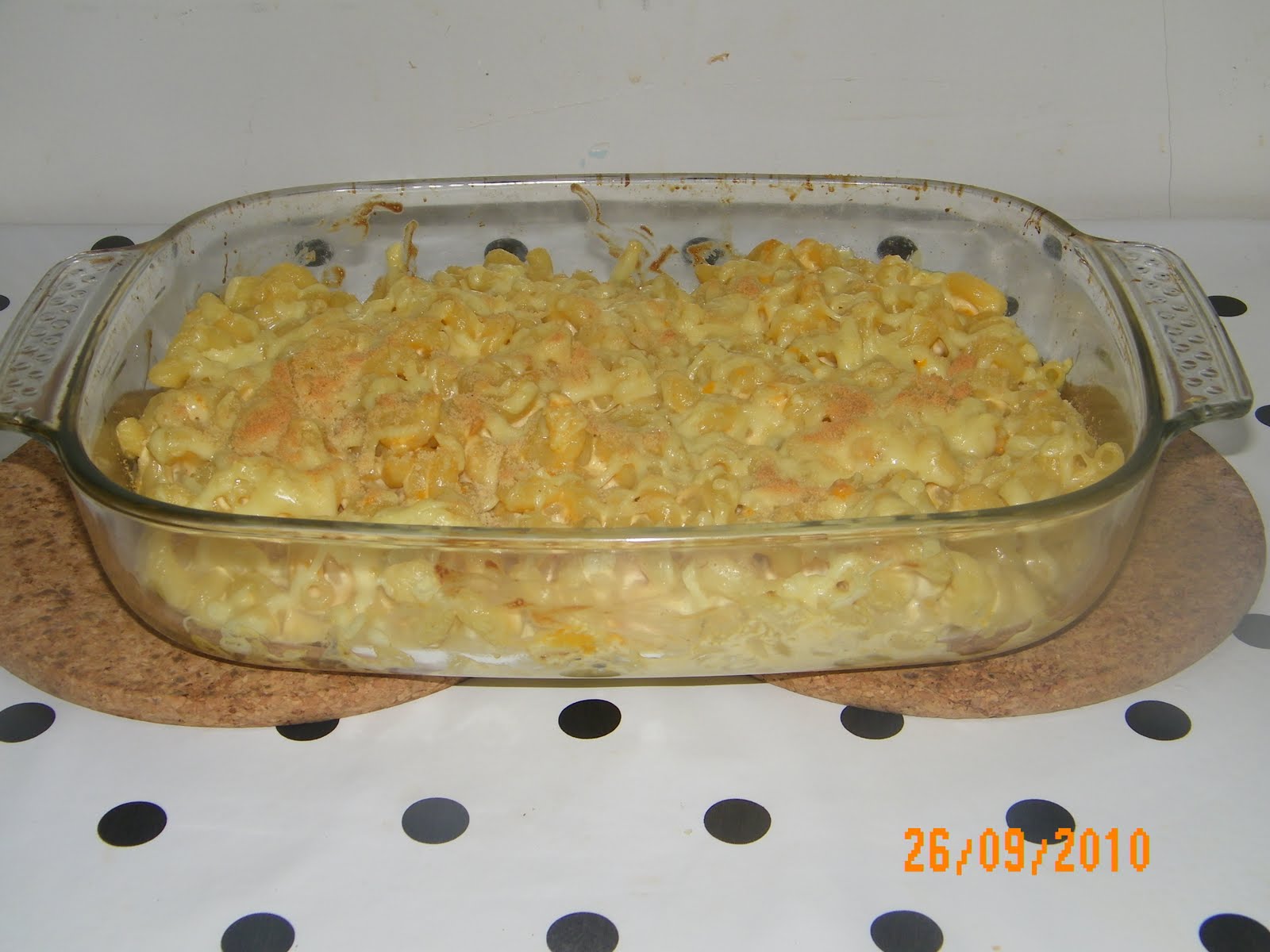 The Paupers Kitchen Mac and Cheese with Bacon Bits