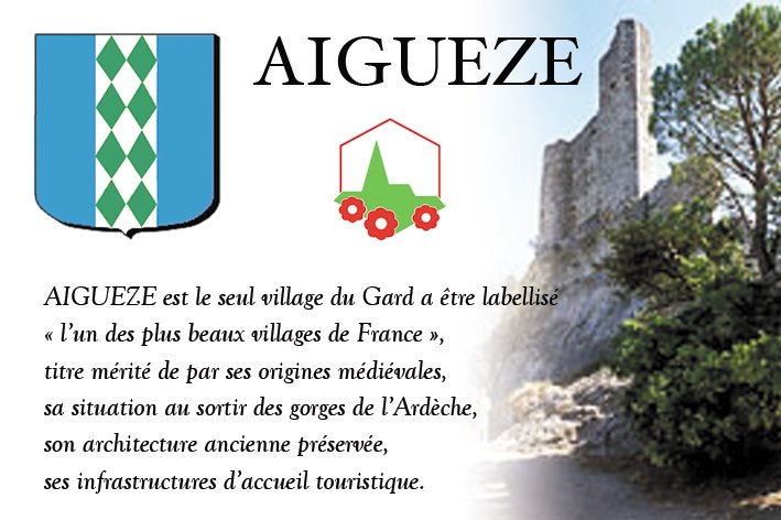AIGUEZE L'un des plus beaux villages de France