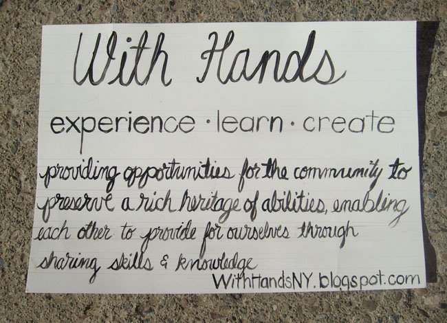 With Hands