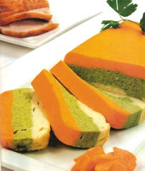 Receta de Budín (timbal) de verduras Receta de Budín (timbal) de verduras
