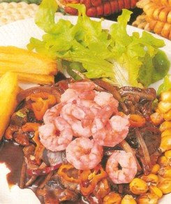 Receta de Cebiche de Conchas Negras y Langostinos Receta de Cebiche de Conchas Negras y Langostinos
