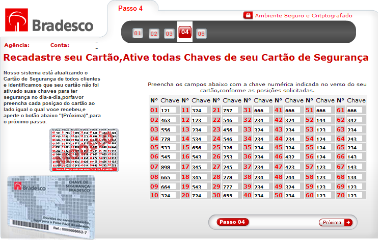 Remover e Prevenir os Vírus: Phishing - Atualizaçao Bradesco