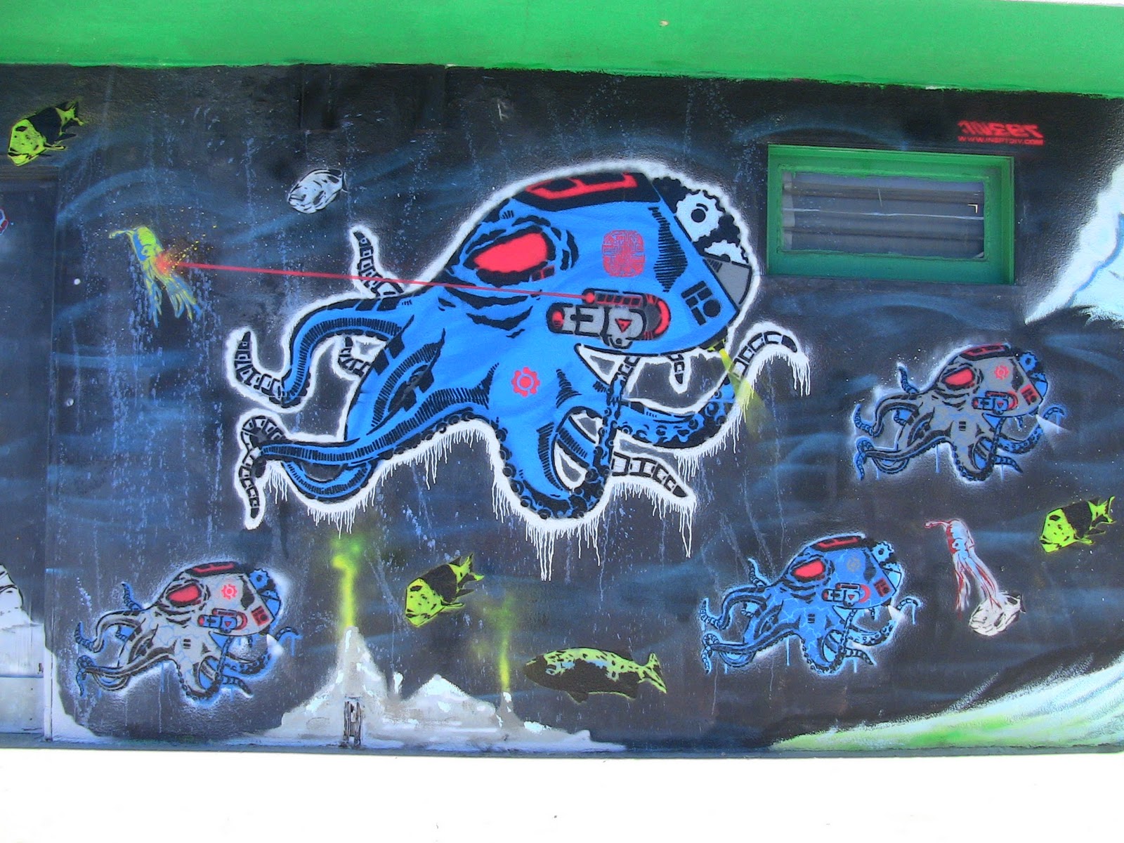 LA Mural Front Sweet new LA Mural Front murals at The Frog House