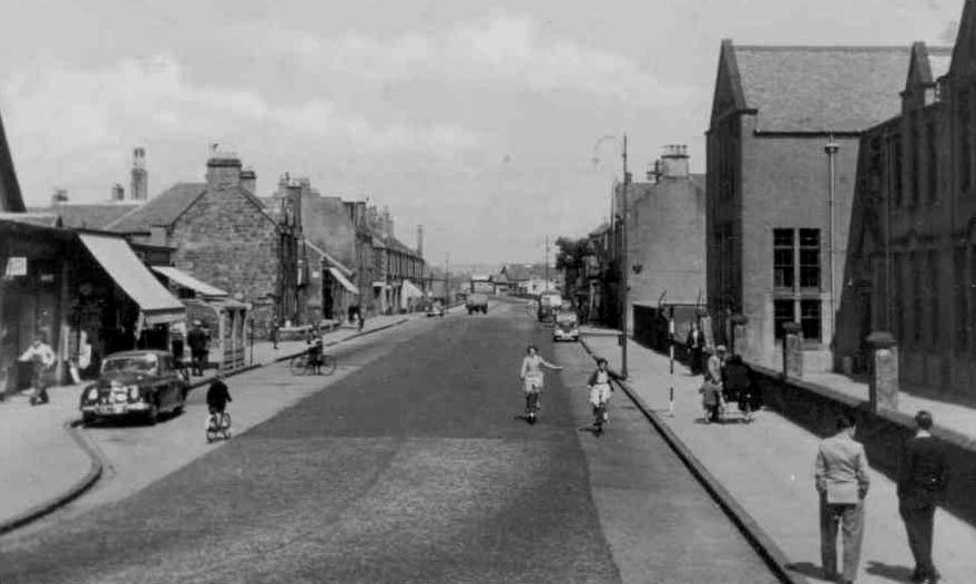 Tour Scotland Old Photograph College Street Buckhaven Fife Scotland
