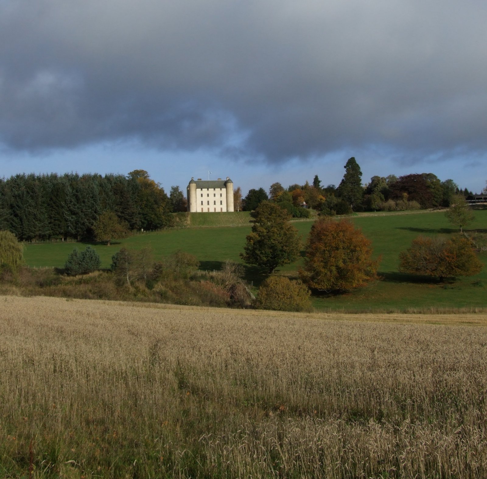 Tour Scotland October 21st Photograph Methven Castle Scotland