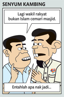 Gambar Orang Islam Beribadah Kartun