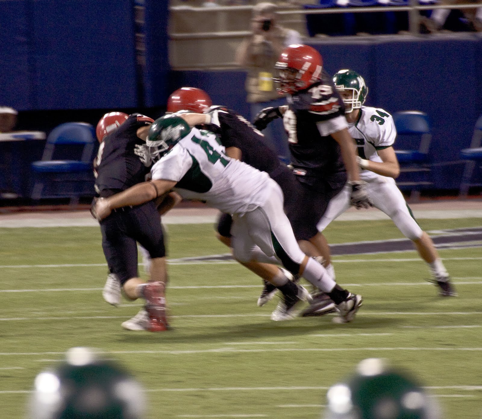 Howard-O: Mounds View Football, Metrodome playoffs against Eden Prarie Howard-O: Mounds View Football, Metrodome playoffs against Eden Prarie