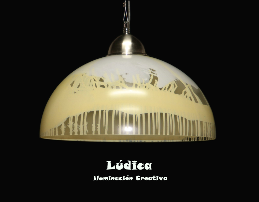 Ludica Iluminacion Lamparas de Acrilico de Techo Colgantes Moderna