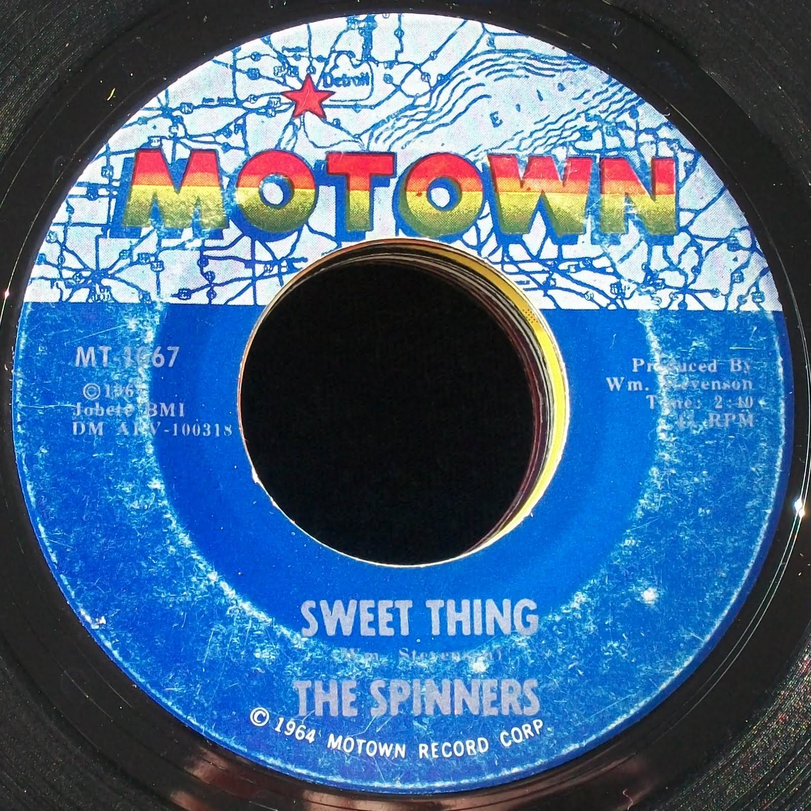 Derek's Daily 45 THE SPINNERS SWEET THING