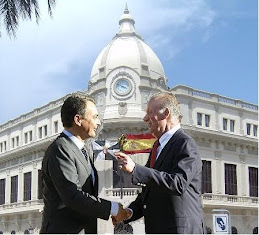 Zapatero y el Rey en Ceuta