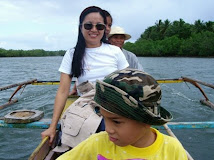 A motorboat ride to Ando Island