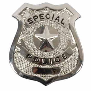 police badge detail