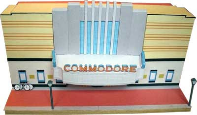 Commodore Theatre Papercraft