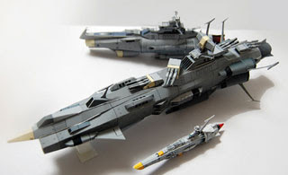 Andromeda Battleship Papercraft