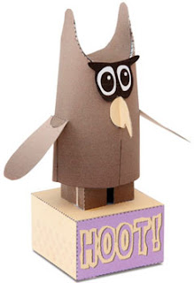 Hoot Papercraft Owl