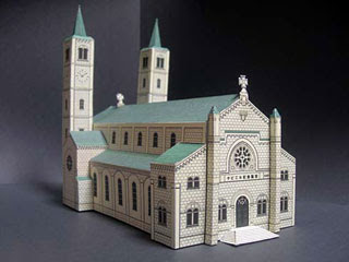 St. Francis Xavier Memorial Church Papercraft