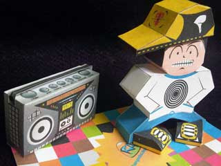 BBoy Paper Toy