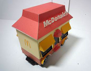 McDonalds Big America Papercraft ~ Paperkraft.net - Free Papercraft ...