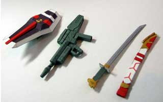Gundam Astray Papercraft